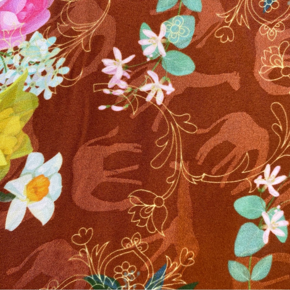 JOHNNY WAS Paisley Button Blouse - Picture 6 of 11